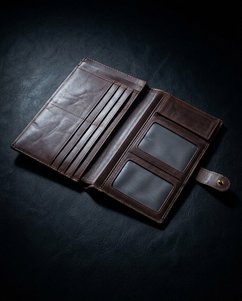 Givony Premium Leather Travel Wallet