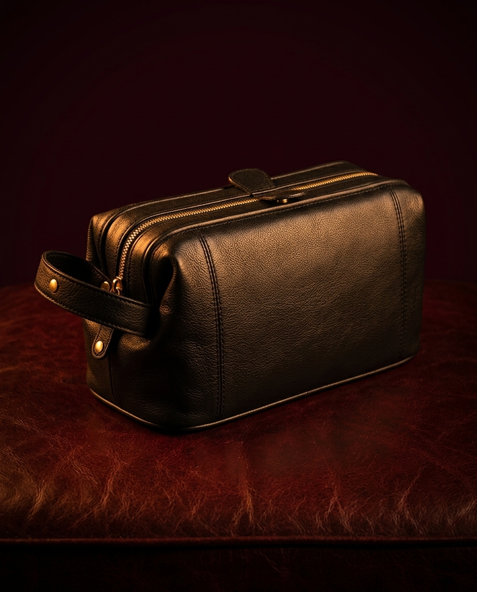 Luxury toiletry bag