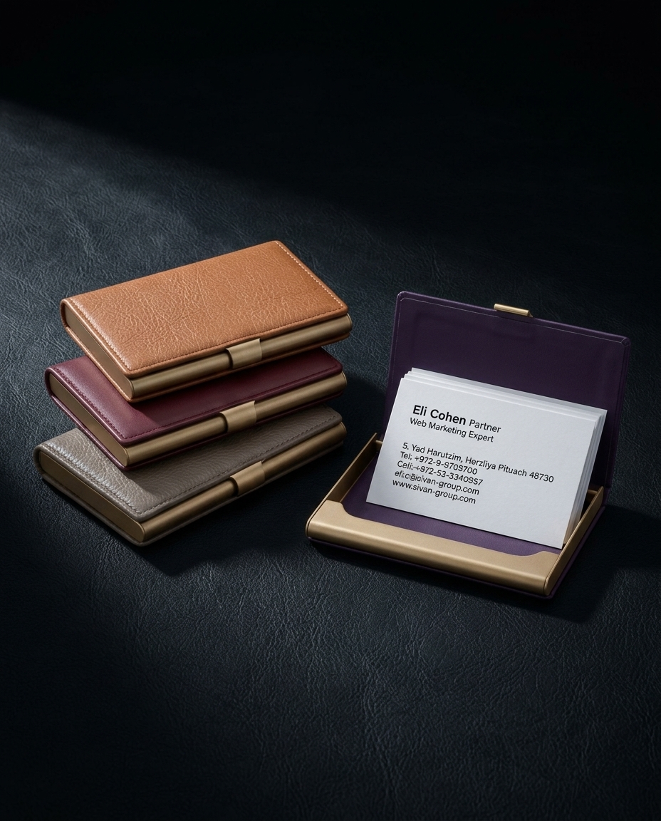 Givony Luxury Credit/Business Card Case