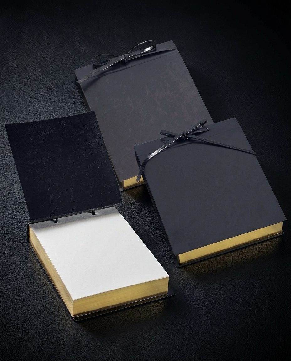 Givony Faux Leather Memo Block